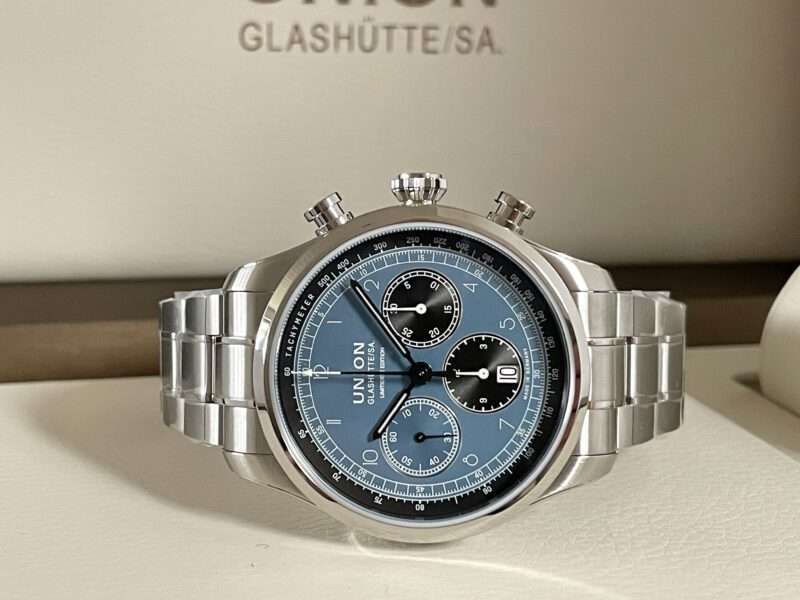 Union Glashütte Belisar Chronograph Speedster Limited Edition 388St. - D009.427.11.052.09 – Bild 2