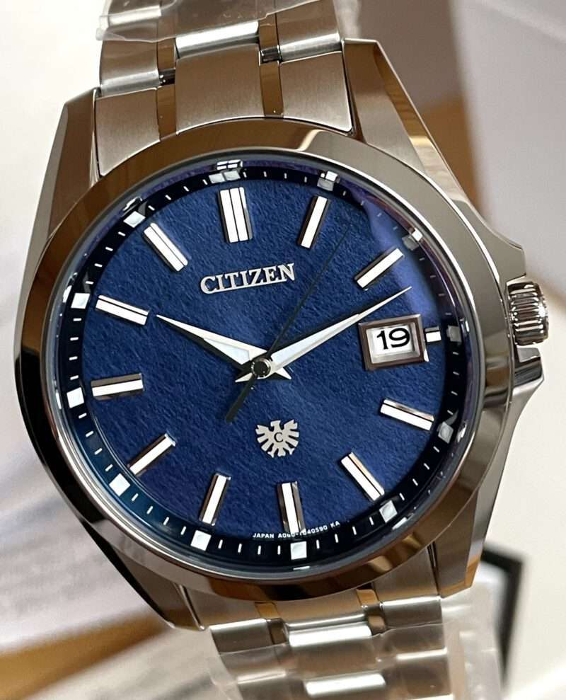 Citizen The Citizen AQ4091-56L Super Titanium / Japanese Washi paper dial – Bild 3