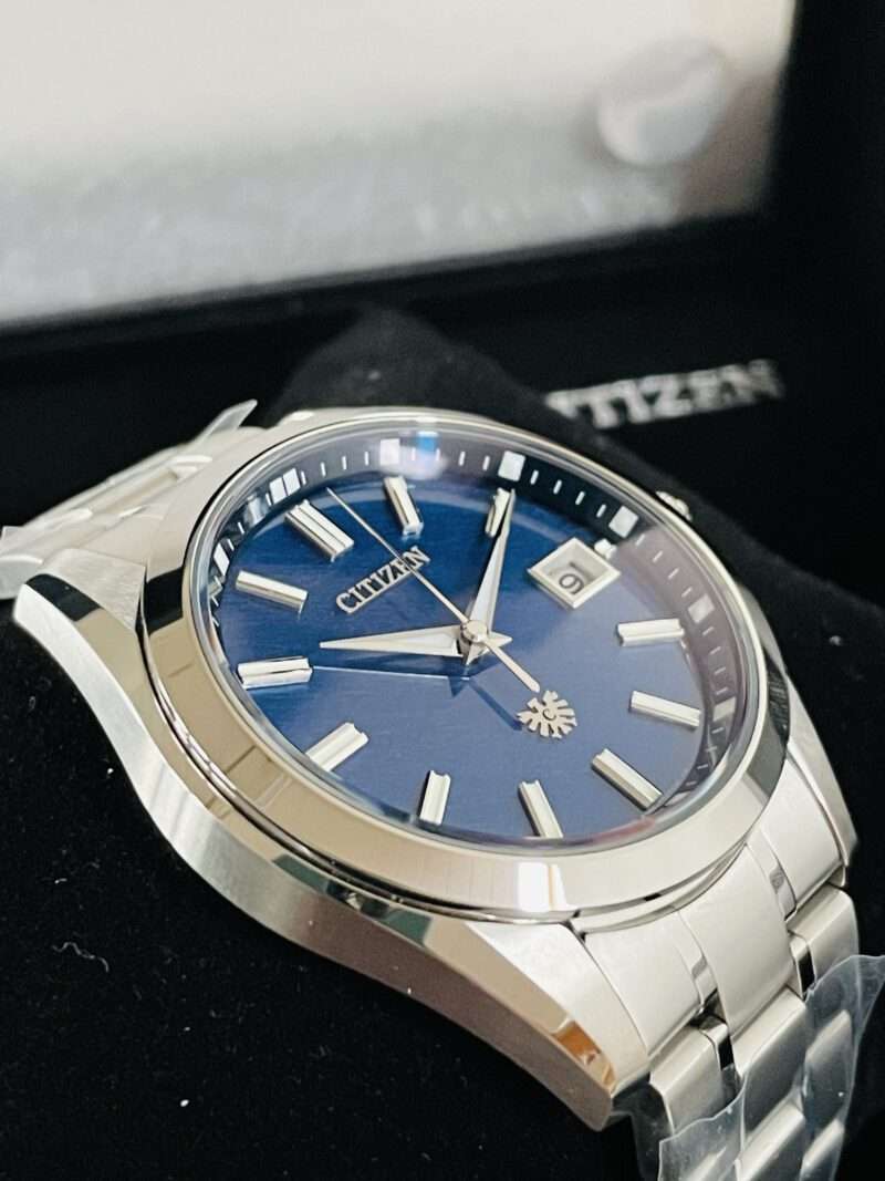 Citizen The Citizen AQ4091-56L Super Titanium / Japanese Washi paper dial – Bild 5