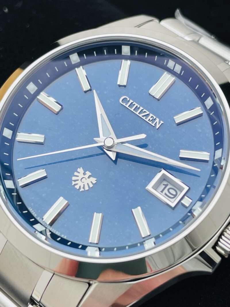 Citizen The Citizen AQ4091-56L Super Titanium / Japanese Washi paper dial – Bild 6
