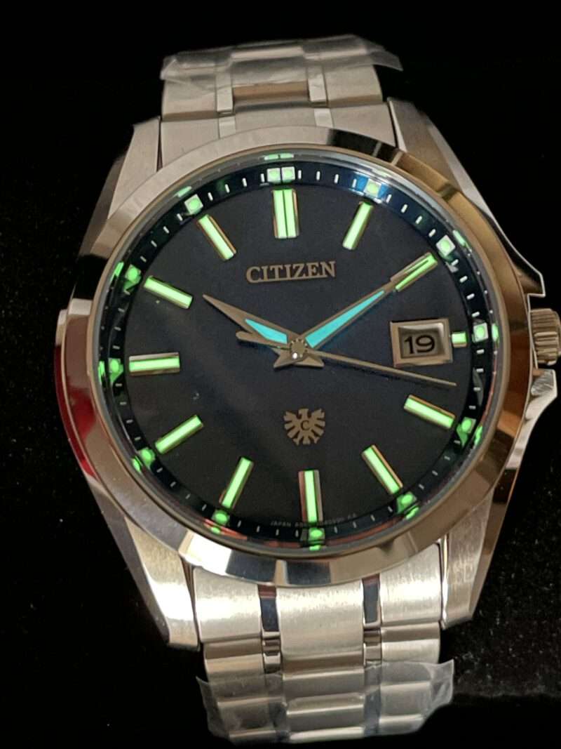 Citizen The Citizen AQ4091-56L Super Titanium / Japanese Washi paper dial – Bild 9