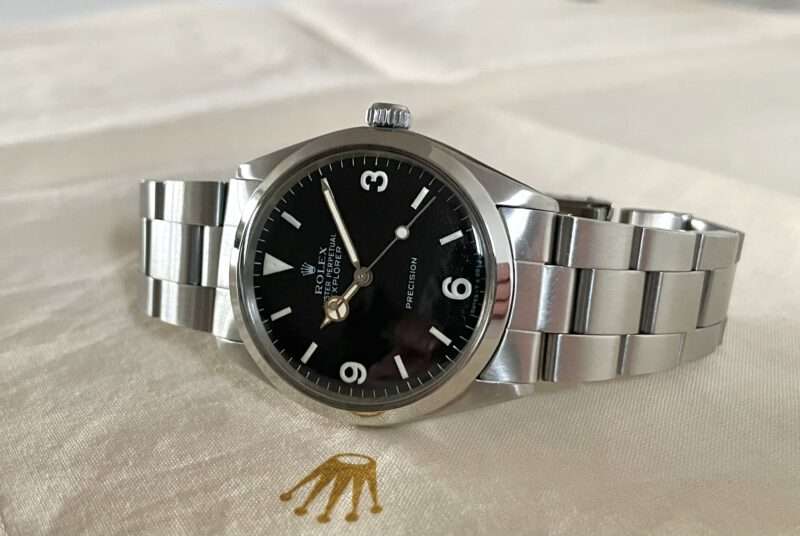 Rolex Air King 5500 - 34mm - Vintage Explorer Dial - ca.1977 - sehr selten – Bild 2
