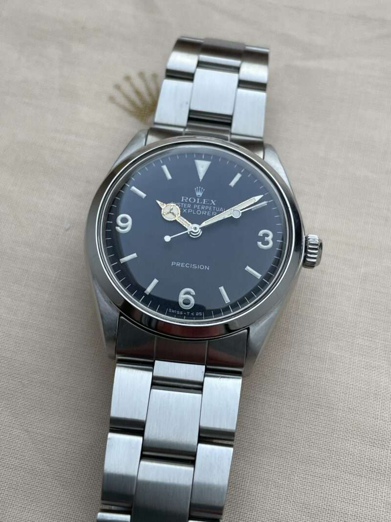 Rolex Air King 5500 - 34mm - Vintage Explorer Dial - ca.1977 - sehr selten – Bild 6