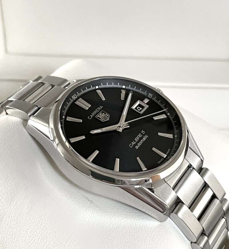 TAG Heuer Carrera Calibre 5 Automatik 39mm WAR211A.BA0782 - Full Set aus 06/2018 – Bild 2