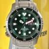 Citizen Promaster Marine Diver Titanium Automatic 42mm Green Dial NY0100-50XE