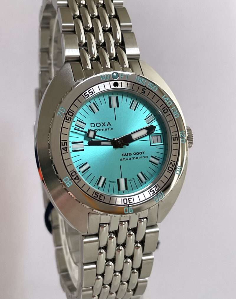 Doxa Sub 200T AQUAMARINE Sunray Dial 804.10.241S.10 – Bild 3