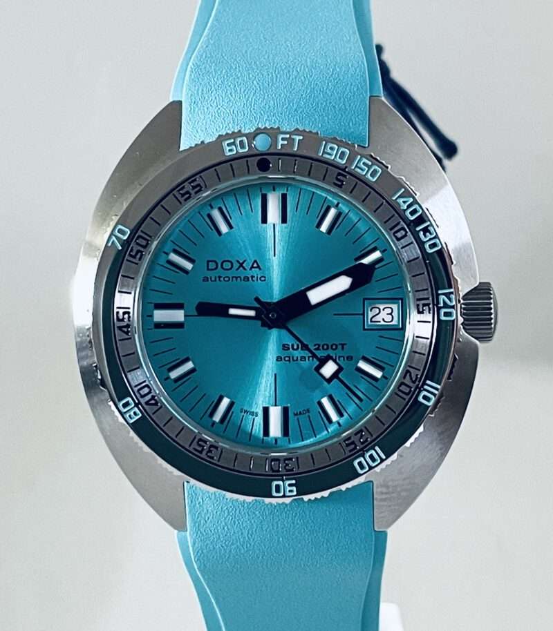 Doxa Sub 200T AQUAMARINE Sunray Dial 804.10.241S.25