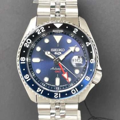 Seiko 5 Sports SKX series GMT "Batman" - 100% Neuware - SBSC003/SSK003K1