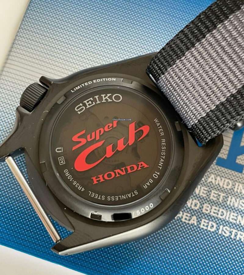 Seiko 5 Sports Honda Super Cub Limited Edition 5.000St. SRPJ75K1 – Bild 11