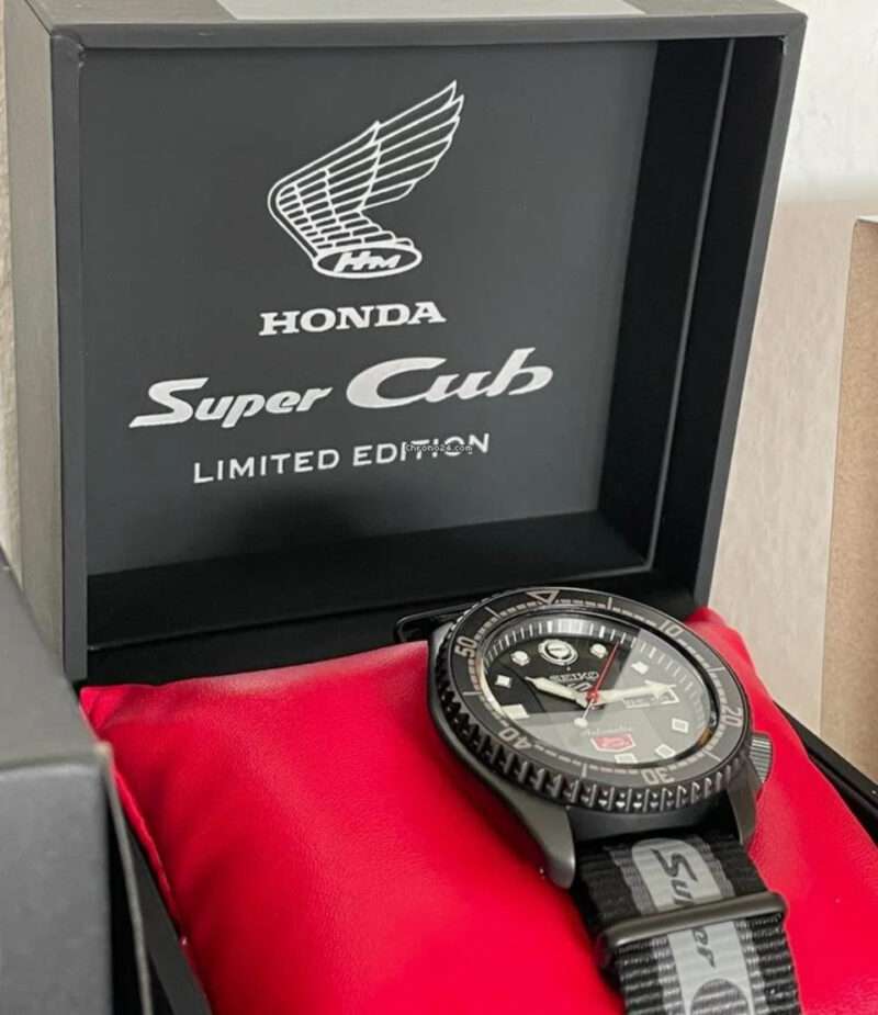 Seiko 5 Sports Honda Super Cub Limited Edition 5.000St. SRPJ75K1 – Bild 12