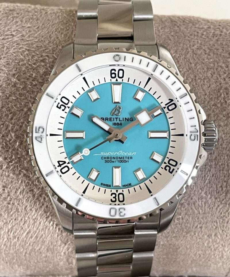 Breitling Superocean 36 Automatic Tiffany Dial - A17377211C1A1