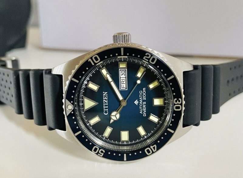 Citizen Promaster Marine Automatic Blue Dial NY0129-07LE – Bild 2