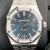 Audemars Piguet Royal Oak Lady Automatik 37mm Blue - Dia Lünette - ungetragen - Full Set aus 02/2022