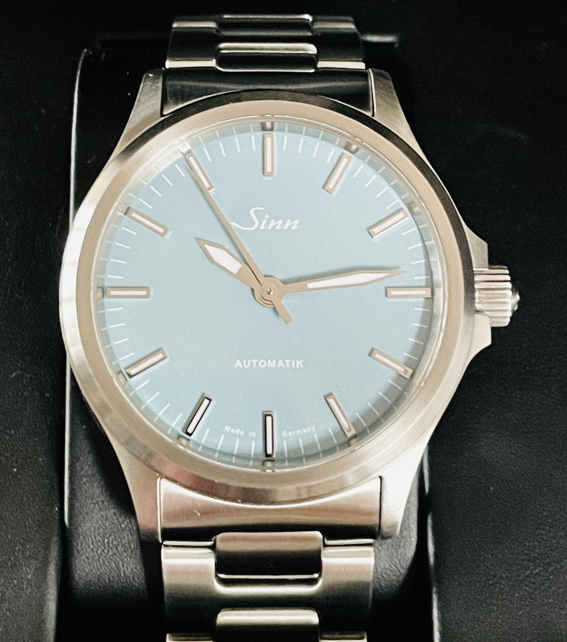 Sinn 556 Aquamarinblau – Limited Edition 400St. – Box & Papiere –  zusätzliches Stahlband – mawatches