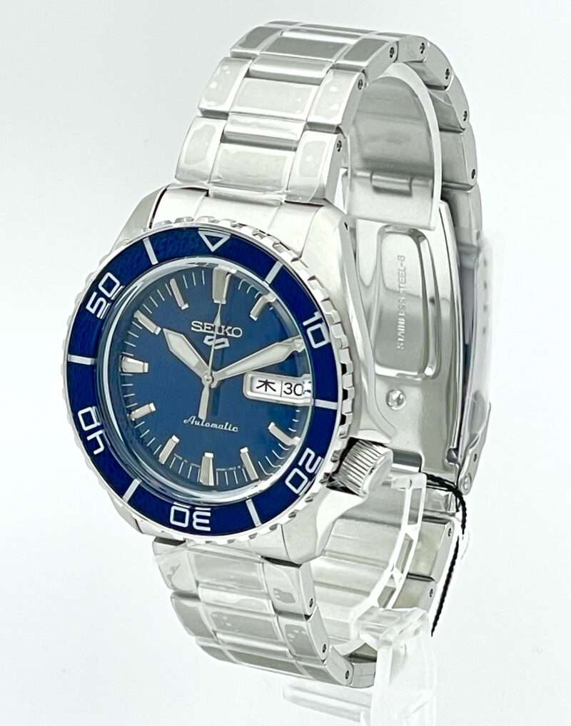 Seiko 5 Sports SKX series Blue - SBSA259/SRPK97K1 - NEU – Bild 4