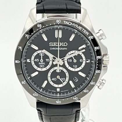 Seiko Spirit Selection Chronograph SBTR021 - Black Dial - NEU