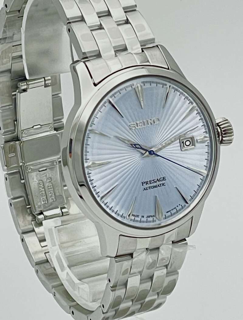 Seiko Presage Cocktail Time 40,5mm Eisblau - SRPE19J1 - NEU – Bild 3