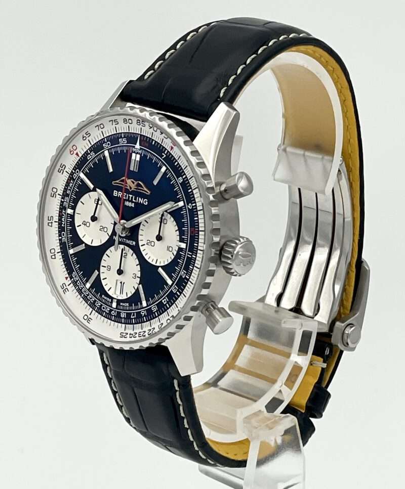 Breitling Navitimer 1 B01 Chronograph 43 - Full Set aus 10/2023 - AB0138211B1P1 – Bild 4