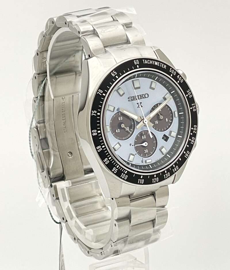 Seiko Prospex Speedtimer Solar 41mm Eisblau - SBDL109/SSC935P1 – Bild 3