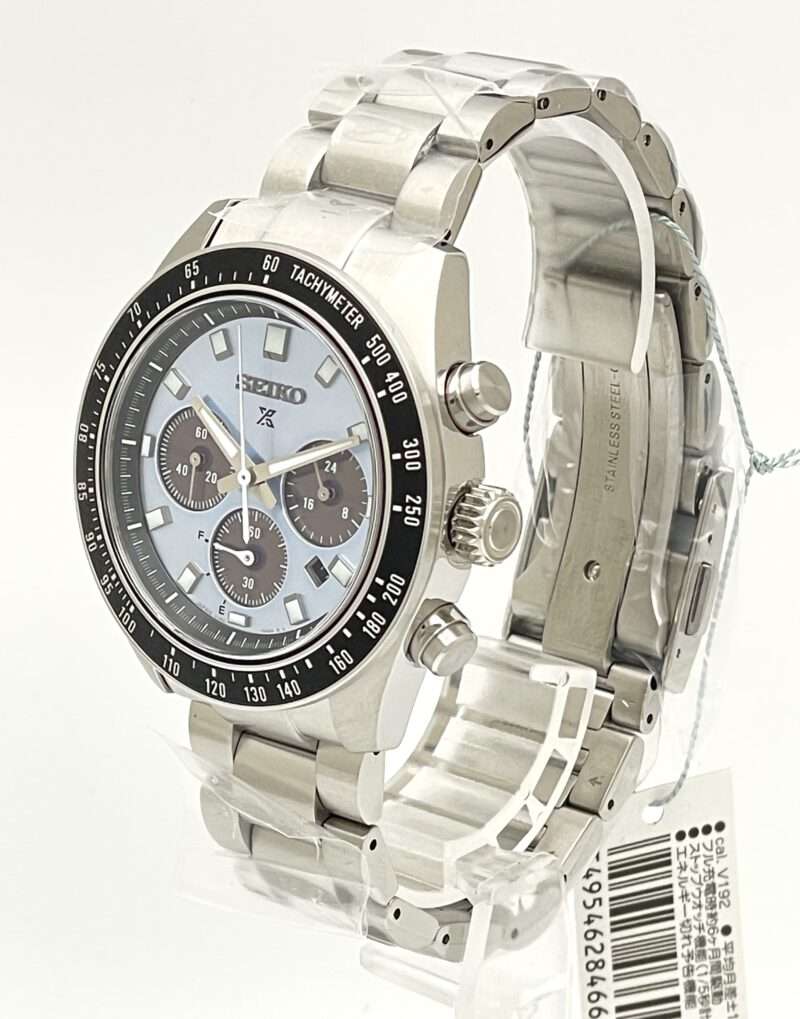 Seiko Prospex Speedtimer Solar 41mm Eisblau - SBDL109/SSC935P1 – Bild 4