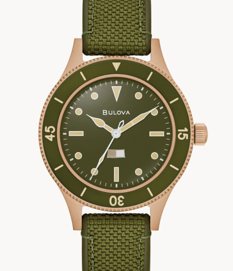 Bulova MIL-SHIPS Bronze 150th Edition 98A324 - NEU - Full Set