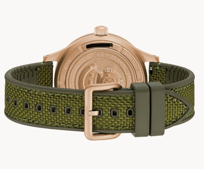 Bulova MIL-SHIPS Bronze 150th Edition 98A324 - NEU - Full Set – Bild 3