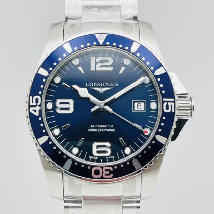 Longines HydroConquest Automatic 41mm blau L3.742.4.96.6 - NEU - Full Set