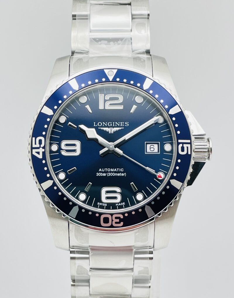 Longines HydroConquest Automatic 41mm blau L3.742.4.96.6 - NEU - Full Set