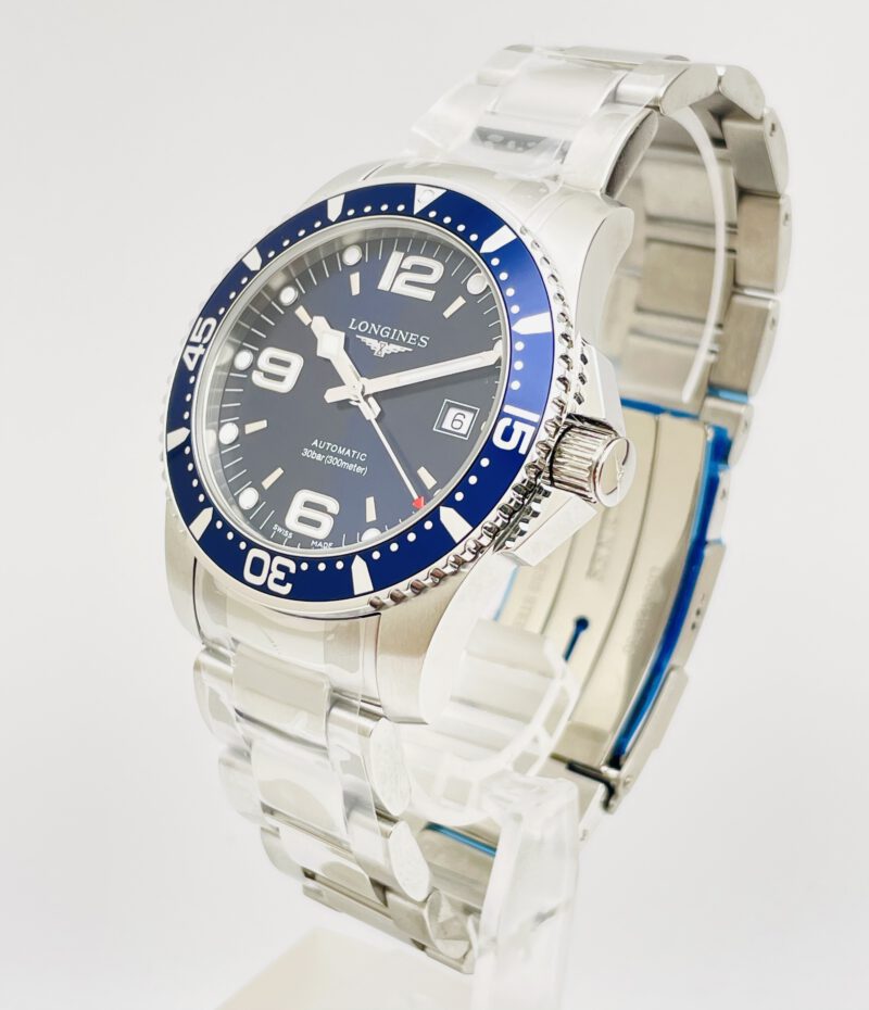 Longines HydroConquest Automatic 41mm blau L3.742.4.96.6 - NEU - Full Set – Bild 4