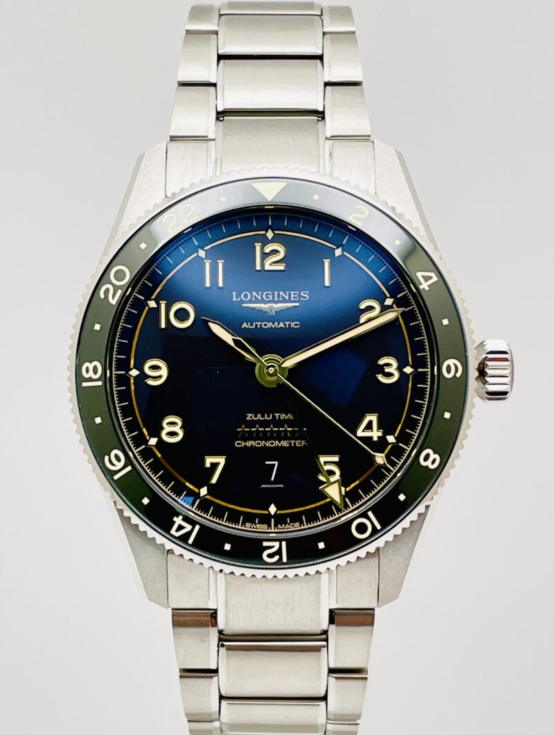 Longines Spirit Zulu Time 42mm L3.812.4.63.6 - NEU - Full Set - sofort verfügbar
