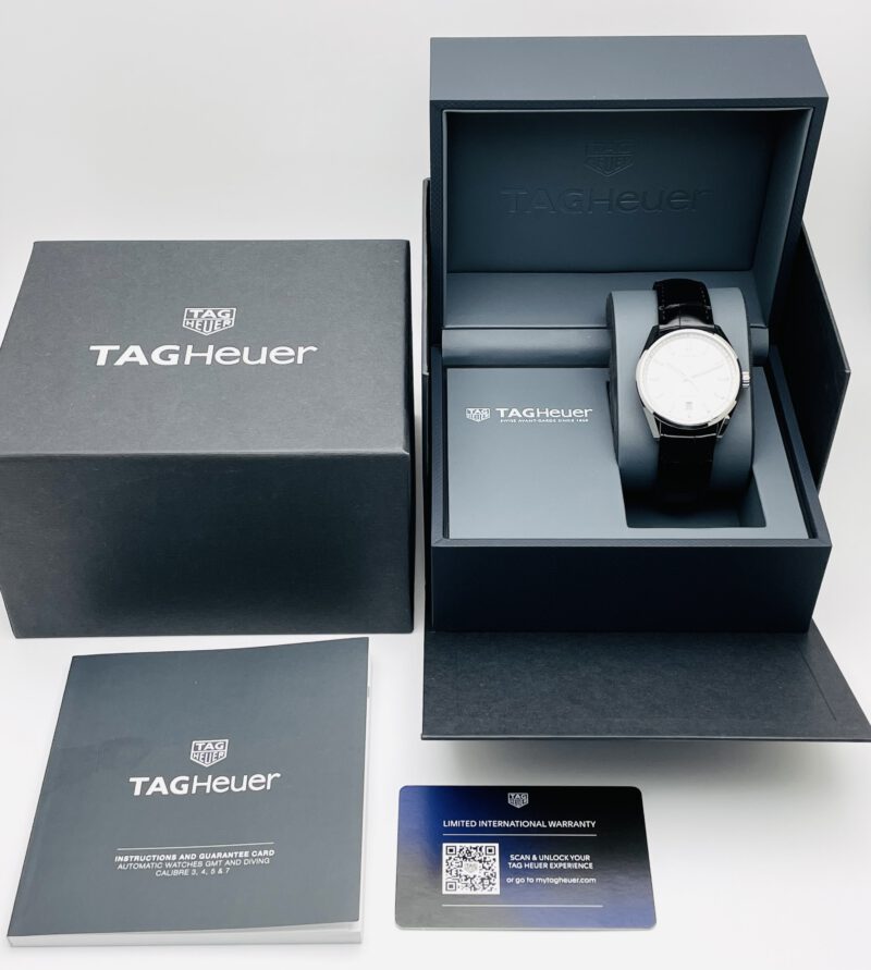 TAG Heuer Carrera Calibre 5 Date - 39mm - WBN2111.FC6505 - Full Set aus 08/2024 – Bild 8