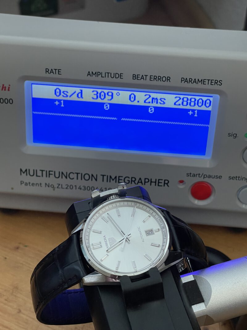 TAG Heuer Carrera Calibre 5 Date - 39mm - WBN2111.FC6505 - Full Set aus 08/2024 – Bild 7