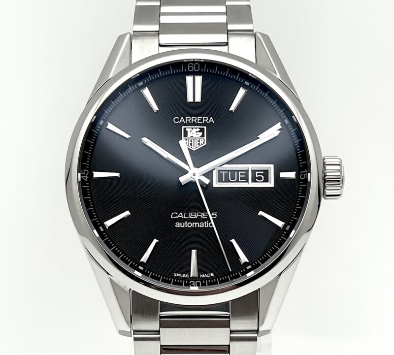 TAG Heuer Carrera Calibre 5 Day-Date WAR201A.BA0723 - Full Set aus 05/2021