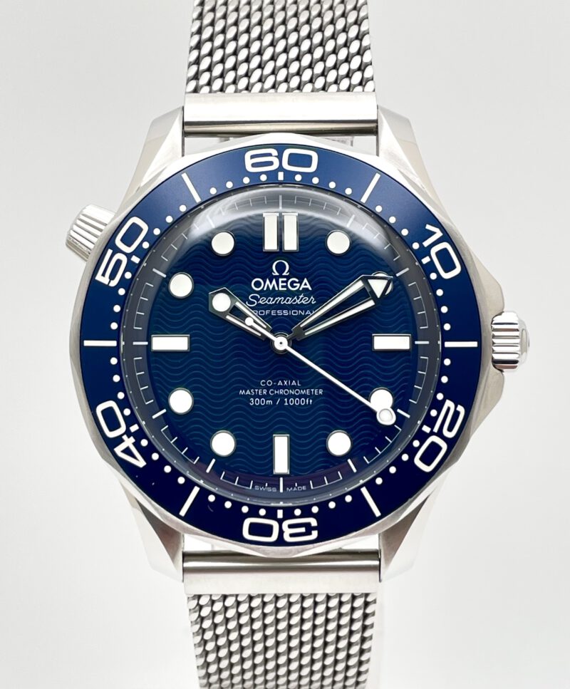 Omega Seamaster Diver 300M James Bond 007 60th Anniversary - Full Set aus 04/2024
