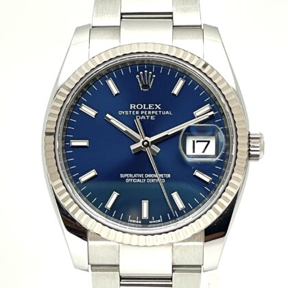 Rolex Oyster Perpetual Date 115234 - LC100 - Full Set aus 07/2019 - Kopie Erstkaufrg.