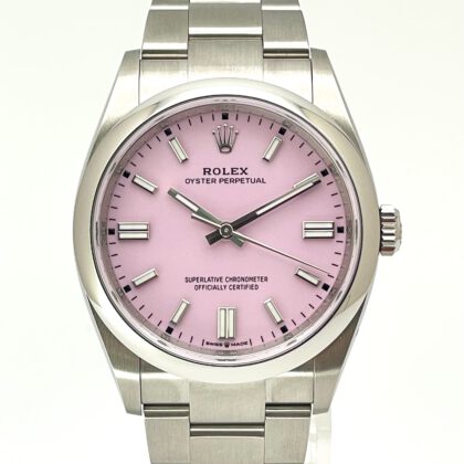 Rolex Oyster Perpetual 36 Candy Pink 126000 - LC100 - Full Set aus 12/2020