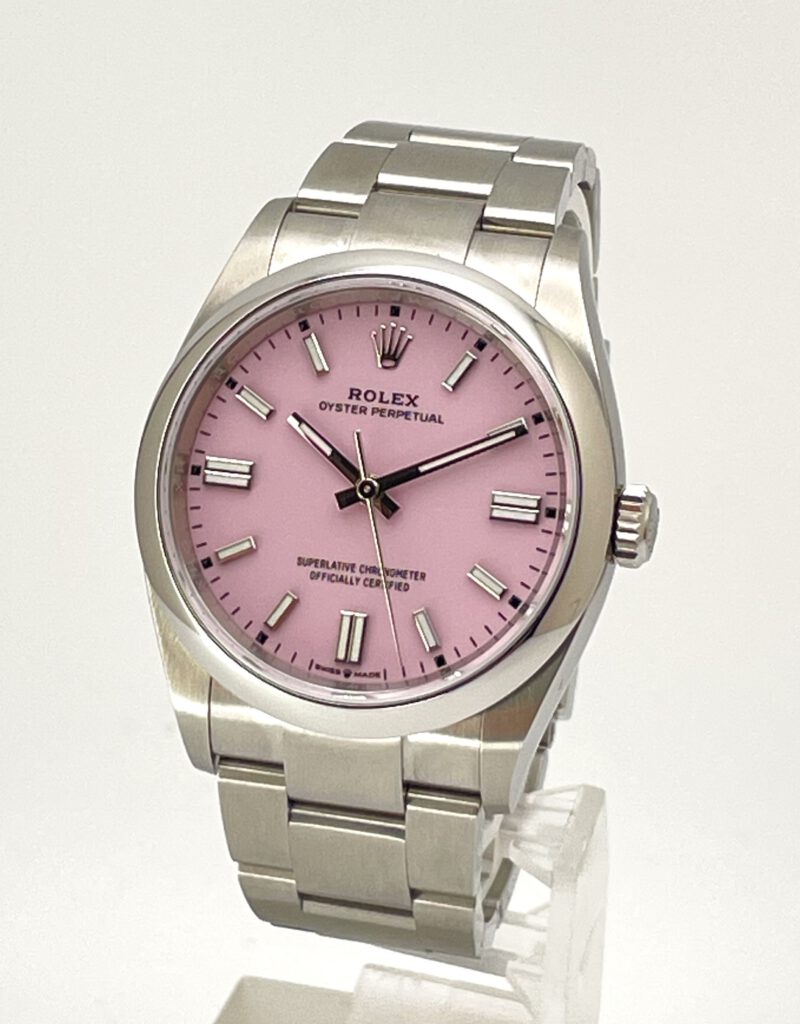 Rolex Oyster Perpetual 36 Candy Pink 126000 - LC100 - Full Set aus 12/2020 – Bild 2
