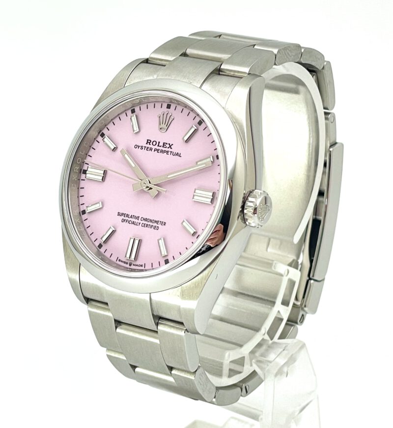 Rolex Oyster Perpetual 36 Candy Pink 126000 - LC100 - Full Set aus 12/2020 – Bild 5