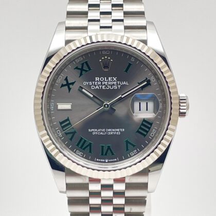 Rolex Datejust 36 Wimbledon 126234 - LC100 - Full Set aus 05/2022