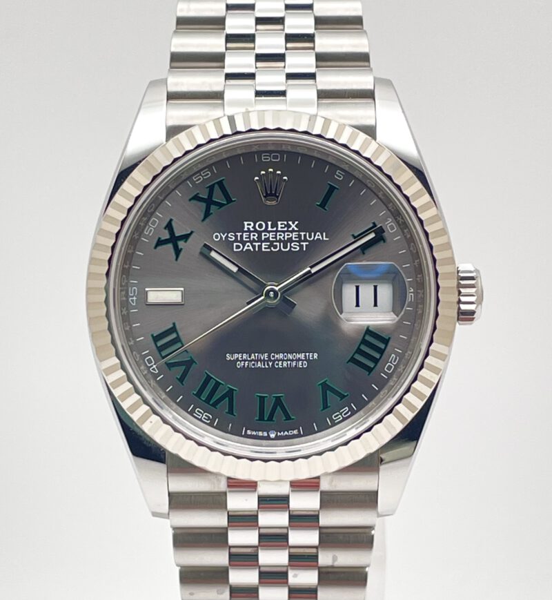 Rolex Datejust 36 Wimbledon 126234 - LC100 - Full Set aus 05/2022