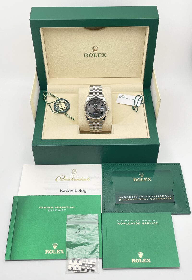 Rolex Datejust 36 Wimbledon 126234 - LC100 - Full Set aus 05/2022 – Bild 7