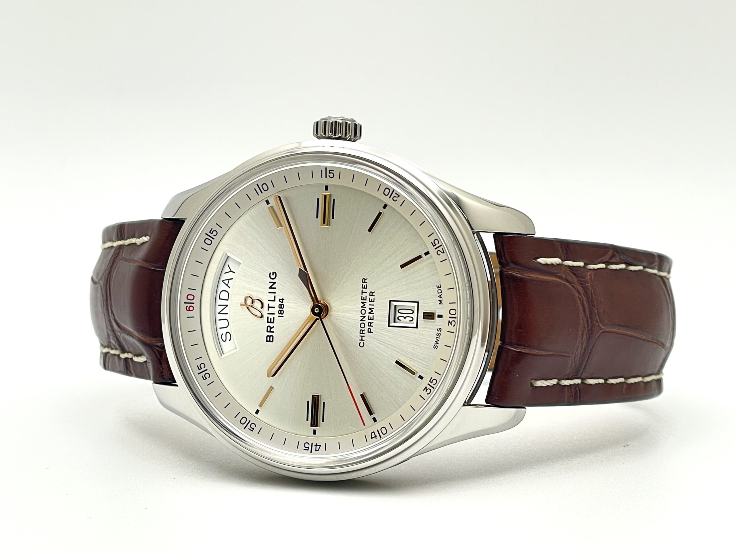 Breitling Premier Automatic Day Date 40 A45340211G1P2 - Full Set aus 01/2019 – Bild 2