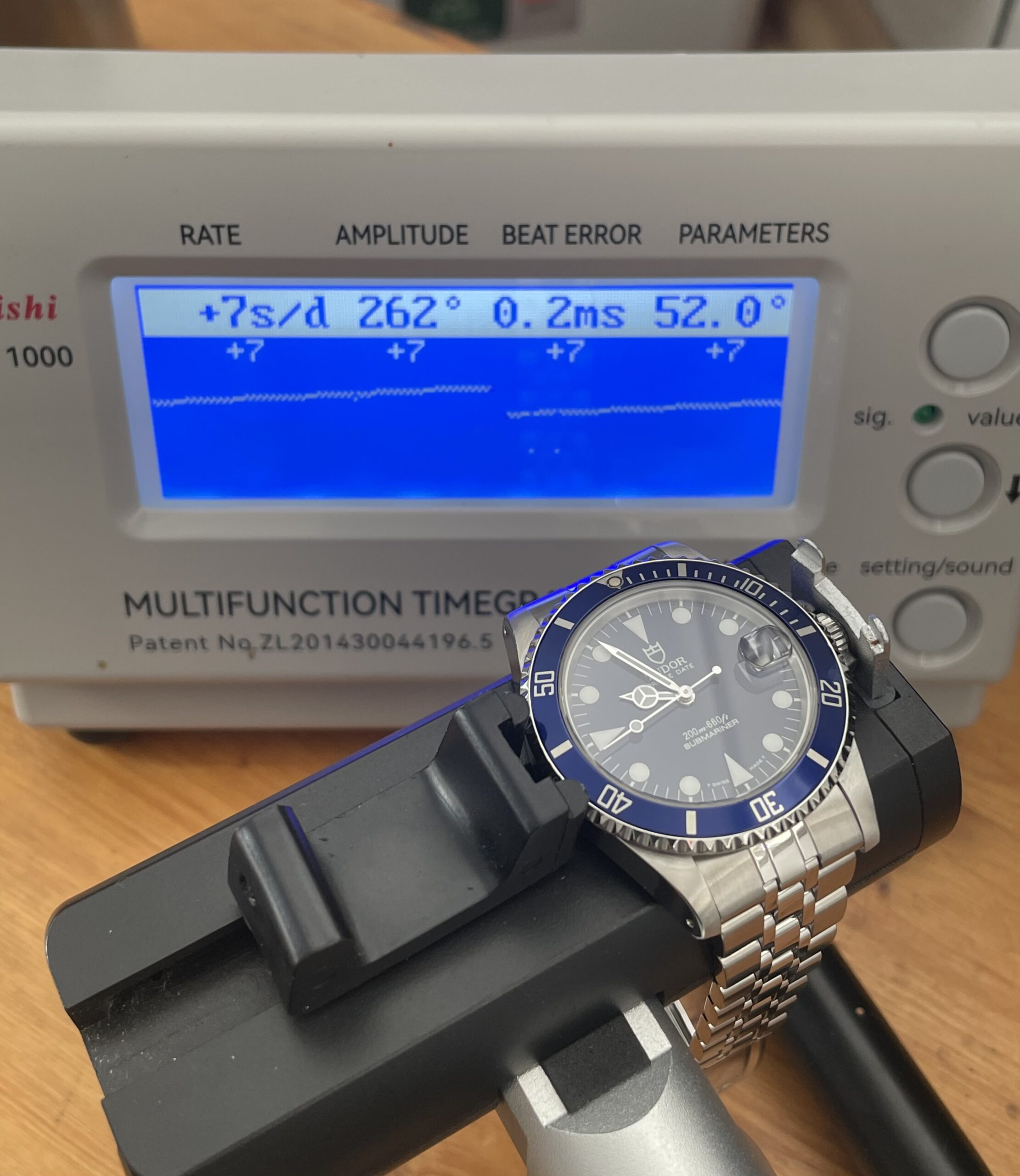 Tudor Submariner 75190 - fantastisches Set aus 09/1999 - Service 2014 & 2025 – Bild 10