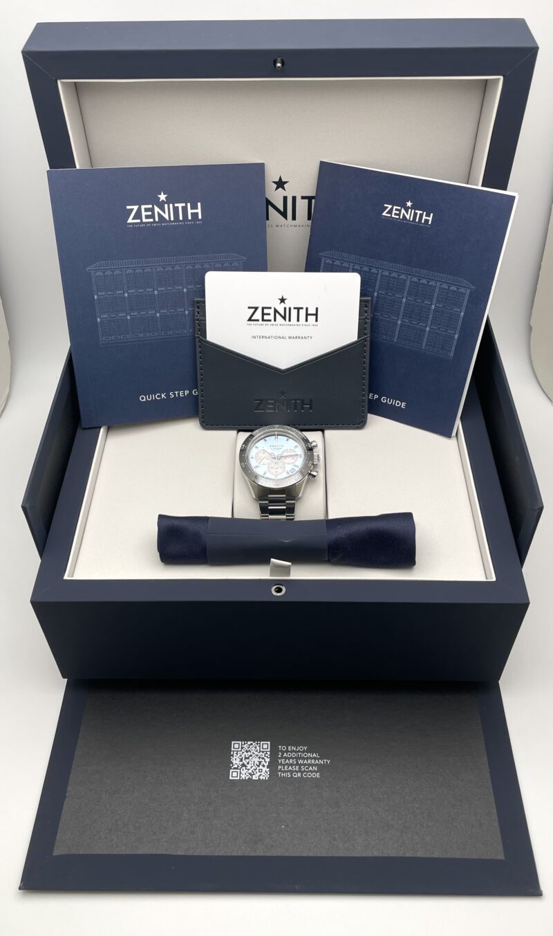 Zenith Chronomaster Sport Yoshida Special Edition 300 Pieces 03.3106.3600/55.M3100 - Full Set aus 10/2024 – Bild 10
