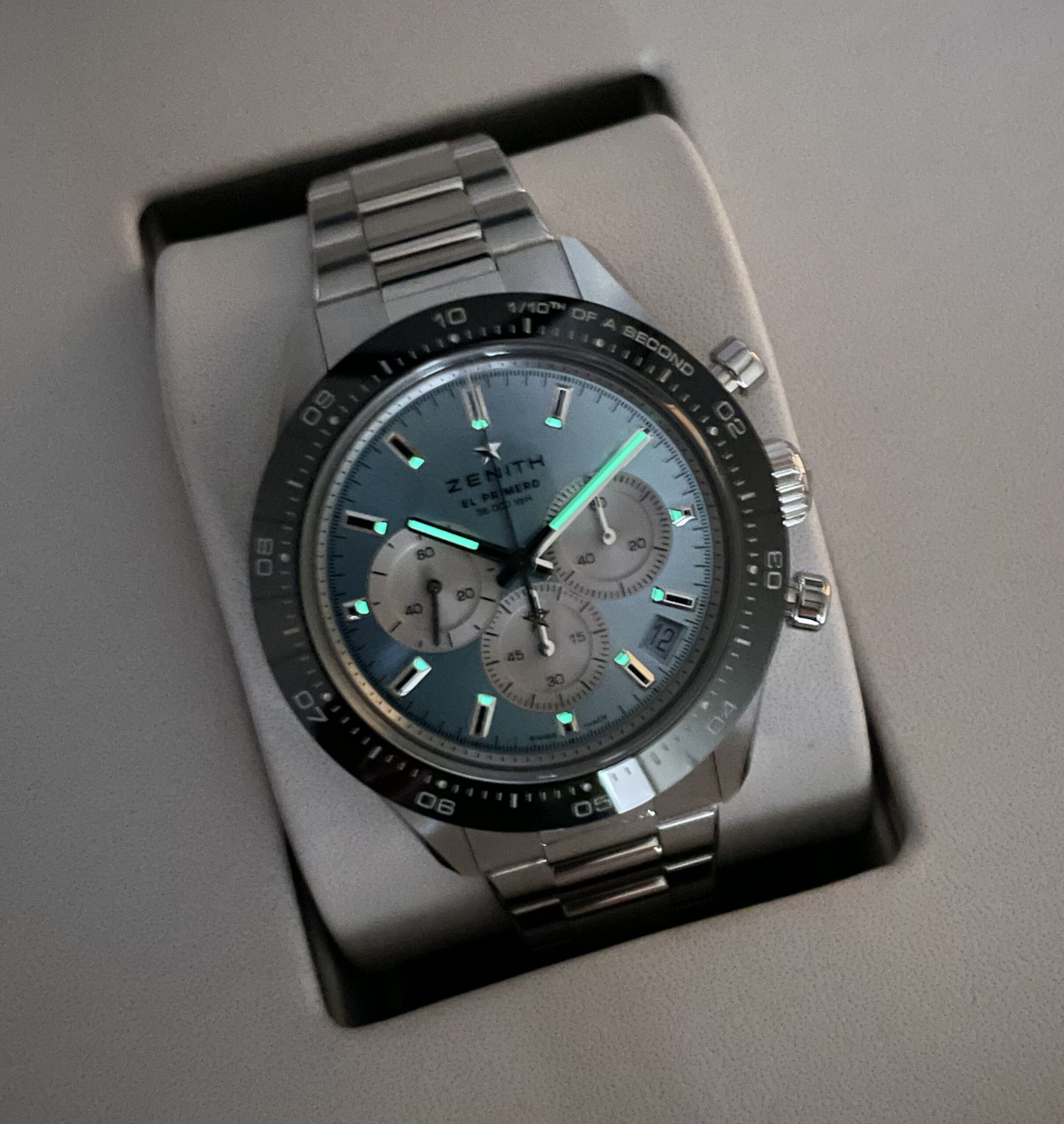 Zenith Chronomaster Sport Yoshida Special Edition 300 Pieces 03.3106.3600/55.M3100 - Full Set aus 10/2024 – Bild 9