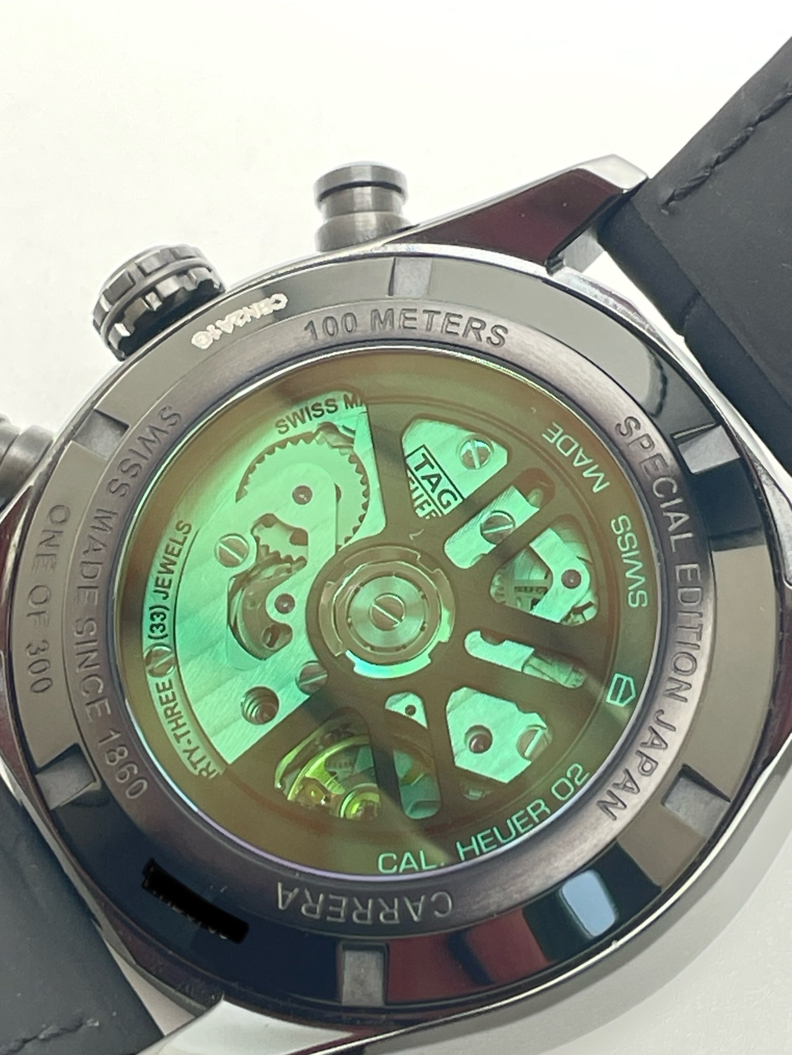 TAG Heuer Carrera 44mm Heuer 02 - Japan Special Edition - Limited 300Pieces CBN2A1G.FC6501 - Full Set aus 10/2021 – Bild 6