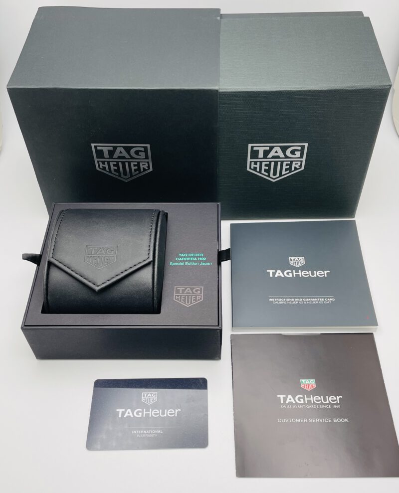TAG Heuer Carrera 44mm Heuer 02 - Japan Special Edition - Limited 300Pieces CBN2A1G.FC6501 - Full Set aus 10/2021 – Bild 8