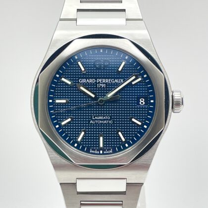 Girard Perregaux Laureato 42mm - 81010-11-431-11A - Full Set aus 04/2023 - Garantie bis 04/2028