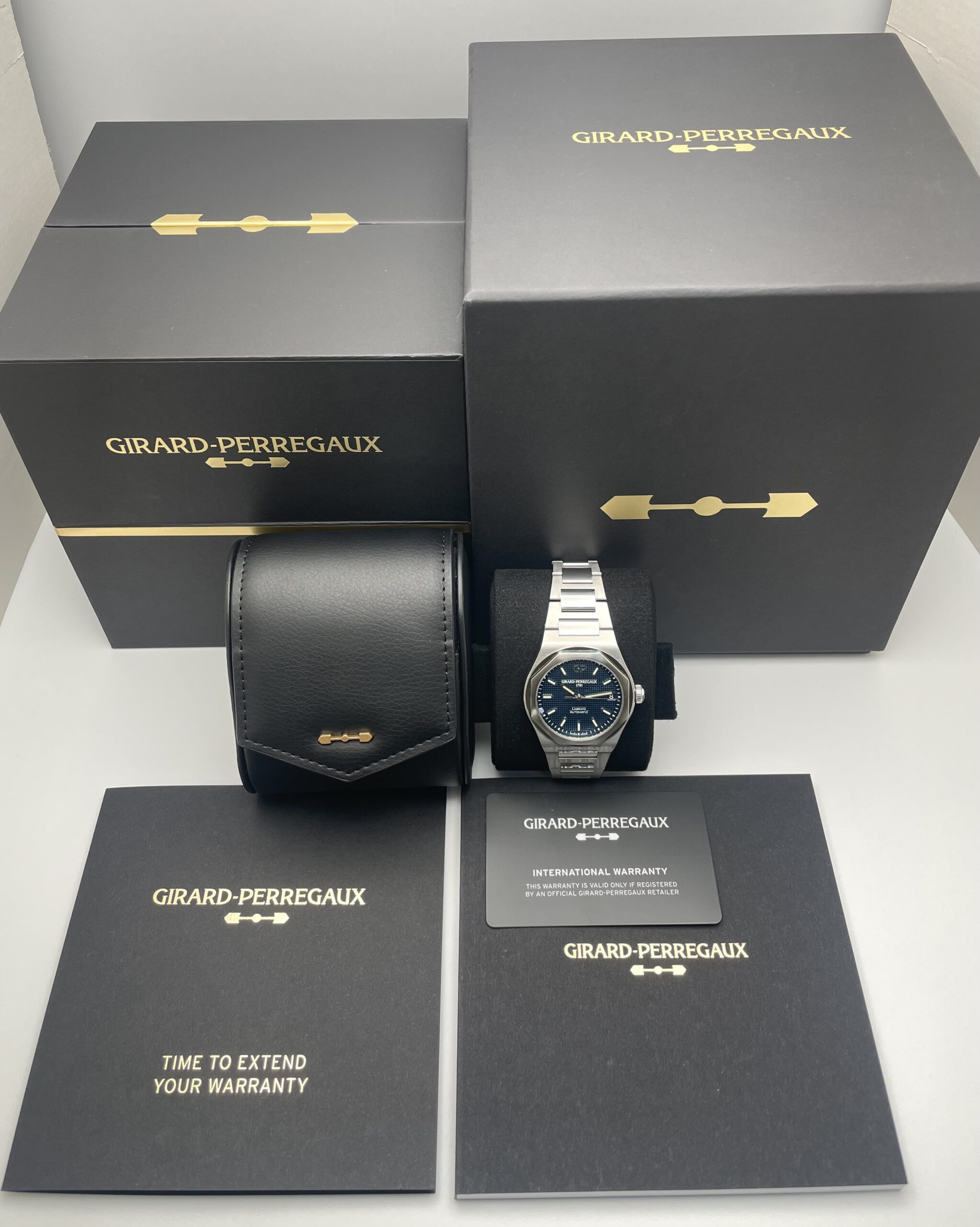 Girard Perregaux Laureato 42mm - 81010-11-431-11A - Full Set aus 04/2023 - Garantie bis 04/2028 – Bild 9