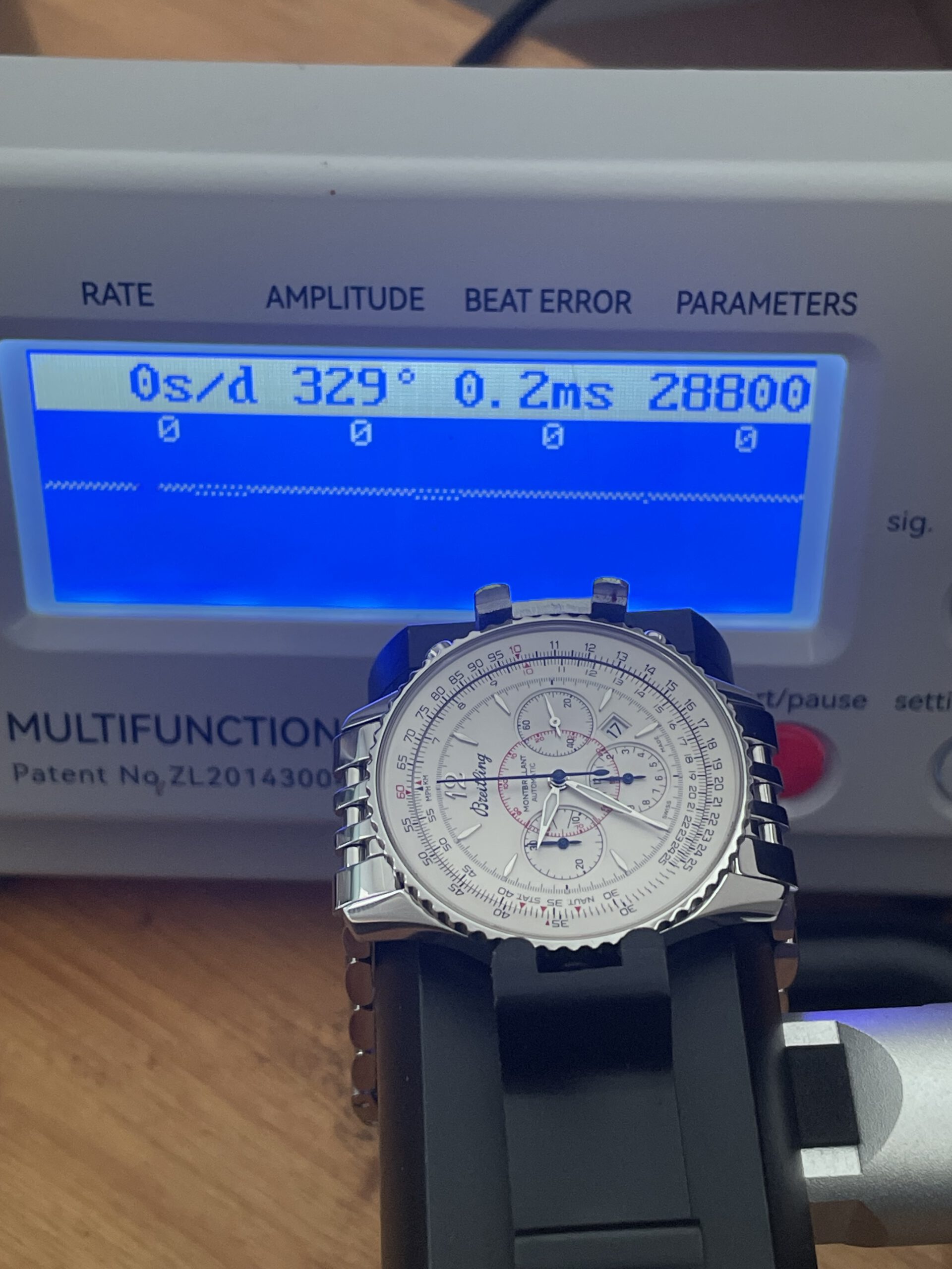 Breitling Montbrillant 38 Japan Special Edition - A4137012/G789 - Full Set aus 06/2015 - Revision 2025 – Bild 8
